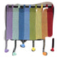DIY DIY Dopamine Rainbow Wool Door Curtain Knitting Material Pack Crochet Crochet Cute Furniture Decorative Curtains