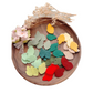 Colorful Pure Wool Felt Leaf Pieces