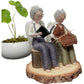 Sweet Senior Couple Felting Decor Kit