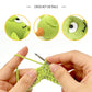 Funny Crochet Alien Monster Plush - Quirky Three-Armed Amigurumi Toy