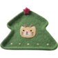 Christmas Cat Felt Coaster Kit with Holiday Decorations