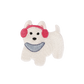 Korean-Style Dog Embroidery Patches