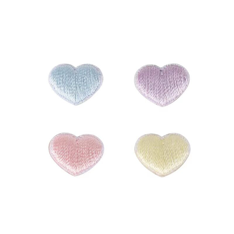 Heart & Star Embroidered Patch