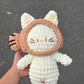 DIY Taiyaki Kitten Material Kit, Handmade Ornament, Sofa Decoration, Children's Hug Doll Gift