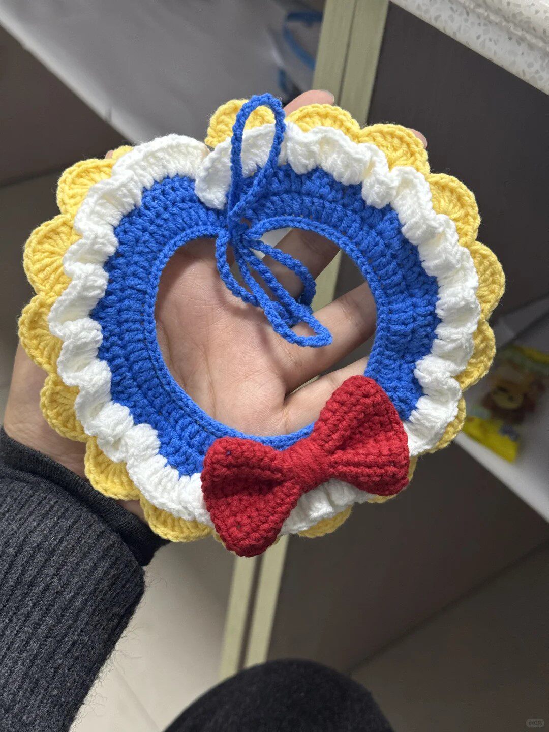 Pet collar knitting DIY crochet kit
