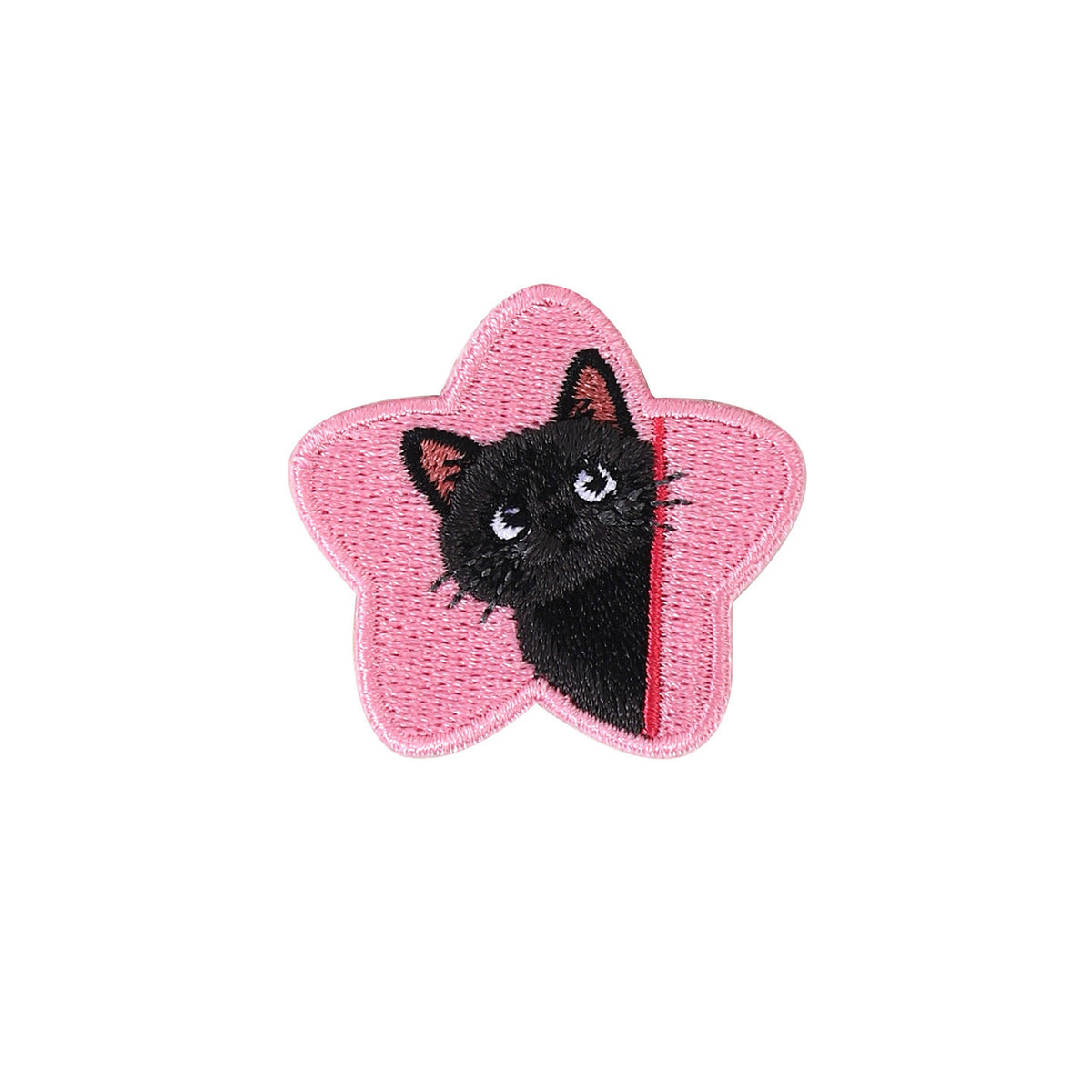 Cartoon Cat Badge Embroidery Patch