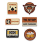 Retro Cassette Embroidery Patch