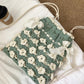 Hand-Woven Bag DIY Kit — Crochet Yarn & Materials — Hollow Cotton "Petal" Crossbody Bag (Gift)