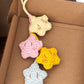 Cute little star pendant, handmade yarn, DIY crochet kit, crochet doll gift.