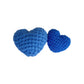 Love pendant brooch novice wool knitting DIY material package handmade bag pendant Klein blue