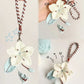 Hand-Knitted Wool Pinecone Pendant — DIY Crochet Material Kit
