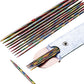 Handcrafted Multicolored Wooden Knitting Needles