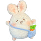 Material kit for DIY spring outing bunny doll, finished backpack, bunny yarn, crochet hook