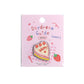 Heart-Shaped Cake Embroidery Patch