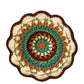 DIY Mandala Insulated Coaster Crochet Kit for Beginners - Finished Placemat