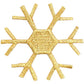 Christmas Snowflake Embroidered Patch