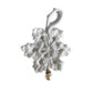 Snowflake pendant DIY yarn knitting kit crochet gift