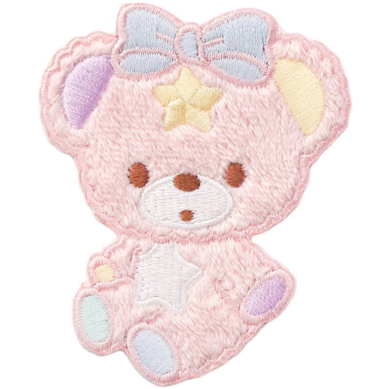 Soft and Adorable Little Bear Embroidery