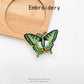 Butterfly Embroidered Iron-on Patch