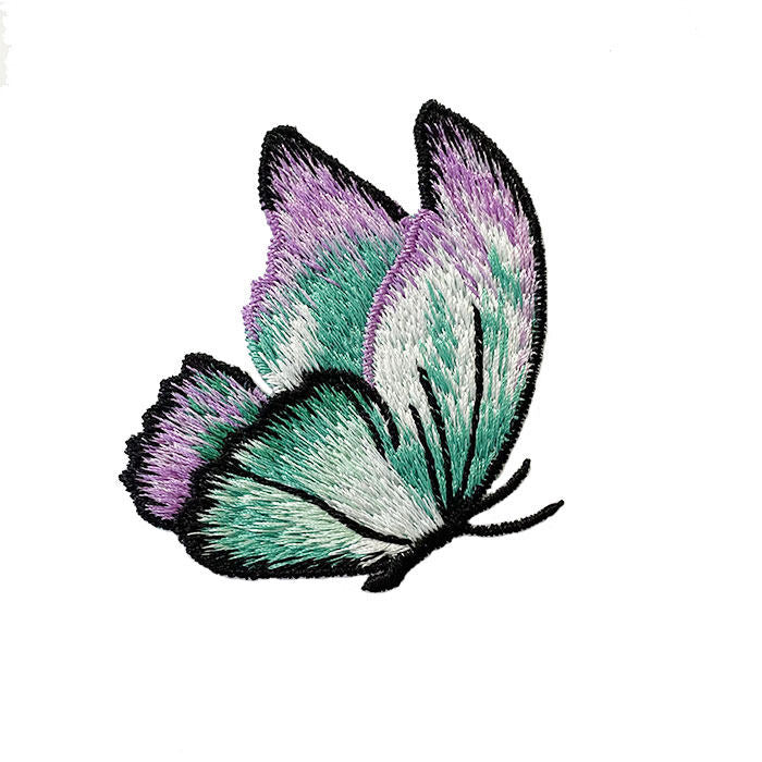 Colorful Embroidered Butterfly