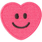 Heart-Shaped Emoji Embroidery Patch