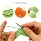 Funny Crochet Carrot Plush Toy - Quirky Amigurumi Root Vegetable Monster