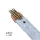 Handcrafted Multicolored Wooden Knitting Needles
