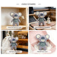 Handmade Crochet Koala Plush - Cute Amigurumi Australian Animal Nursery Decor