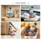 Funny Crochet Pigeon Plush - Cute Amigurumi City Bird Toy with Beret Hat
