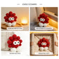 Funny Crochet Octopus Monster - Quirky Amigurumi Whimsical Desk Decor Gift