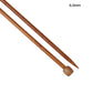 Carbonized Bamboo Knitting Needles