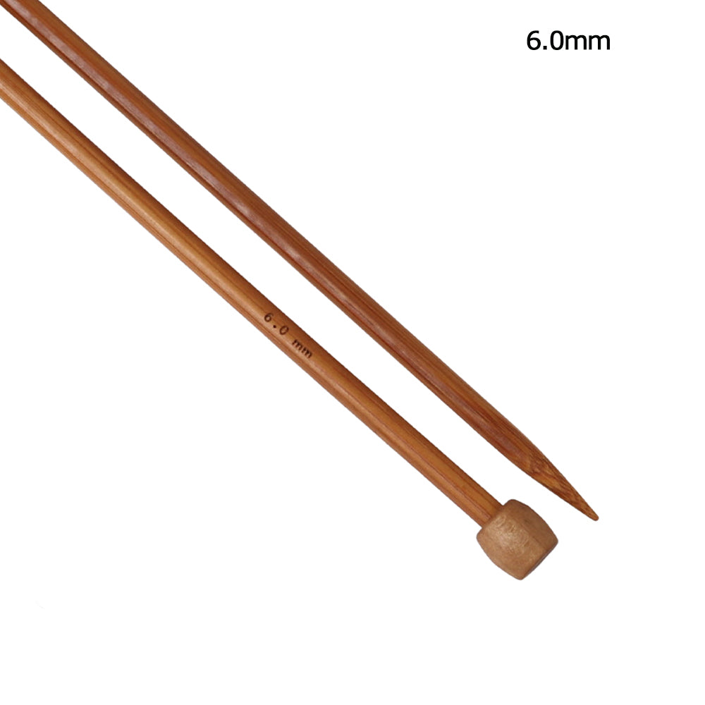 Carbonized Bamboo Knitting Needles