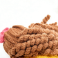 Handmade Crochet Doll - Premium Amigurumi Girl Toy with Brown Curly Hair