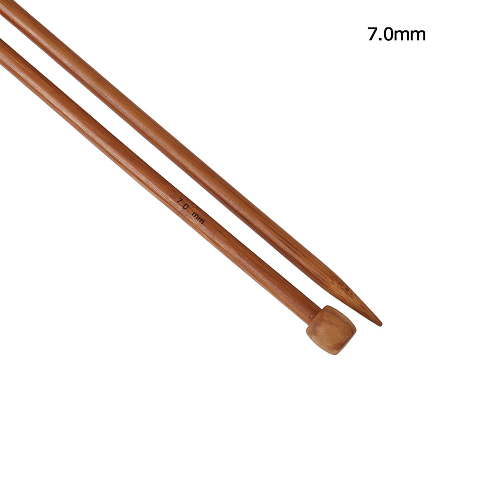 Carbonized Bamboo Knitting Needles