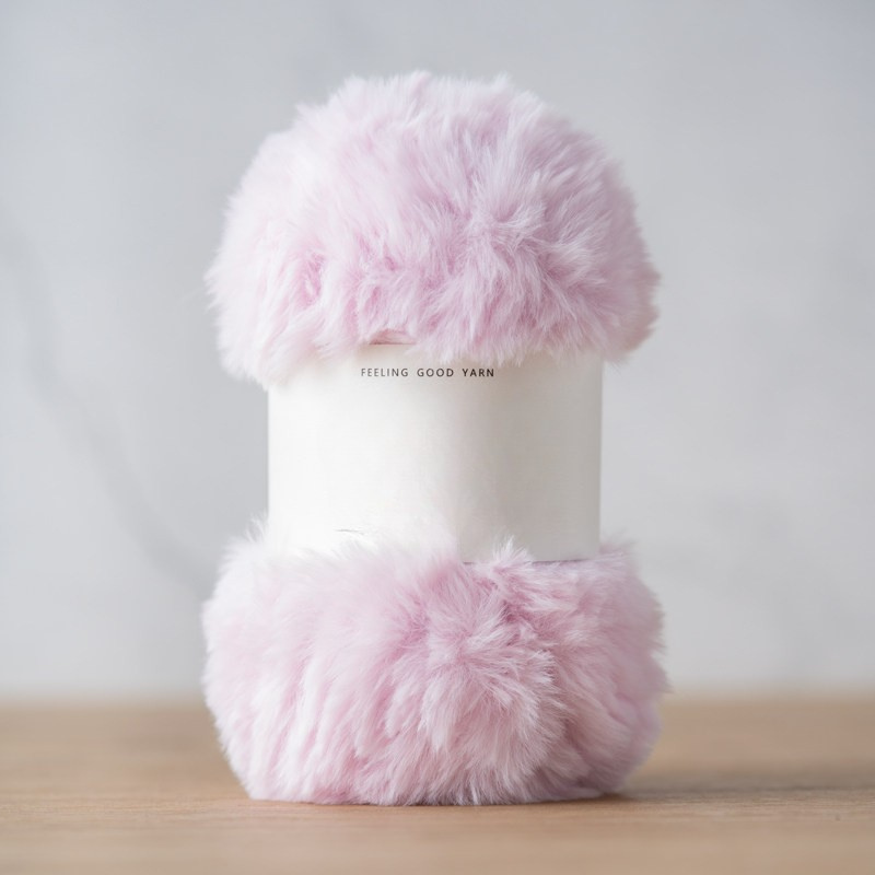 Faux Mink Fur Yarn Chunky Weight