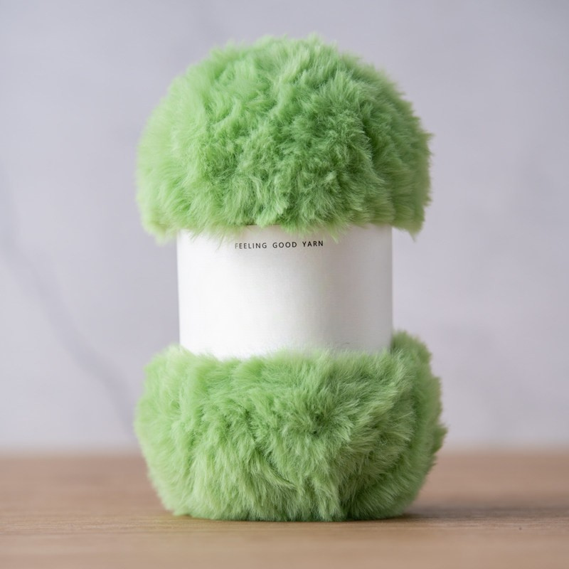 Faux Mink Fur Yarn Chunky Weight