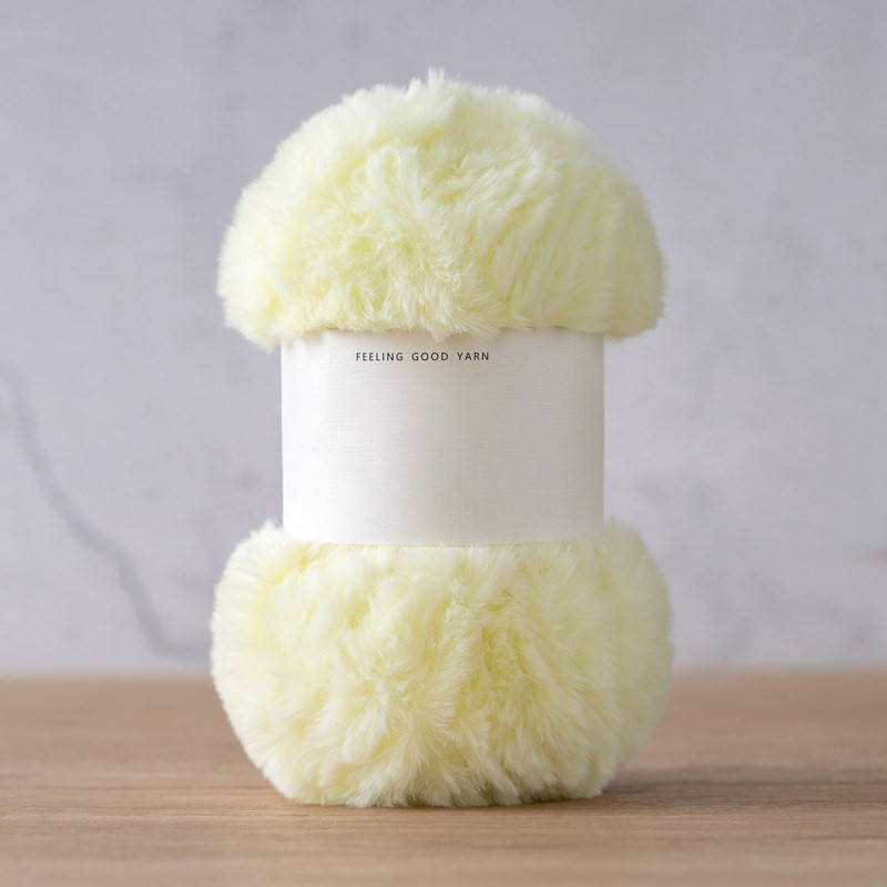 Faux Mink Fur Yarn Chunky Weight