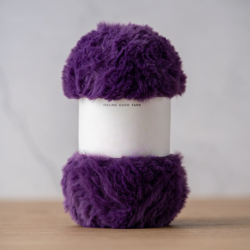 Faux Mink Fur Yarn Chunky Weight