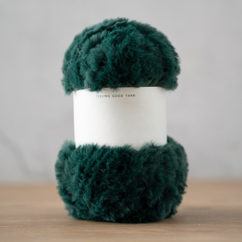 Faux Mink Fur Yarn Chunky Weight