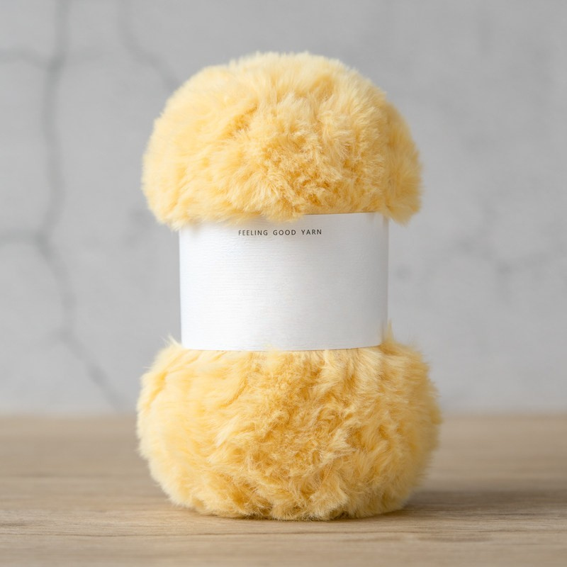 Faux Mink Fur Yarn Chunky Weight
