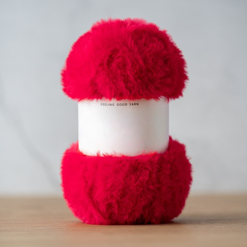 Faux Mink Fur Yarn Chunky Weight