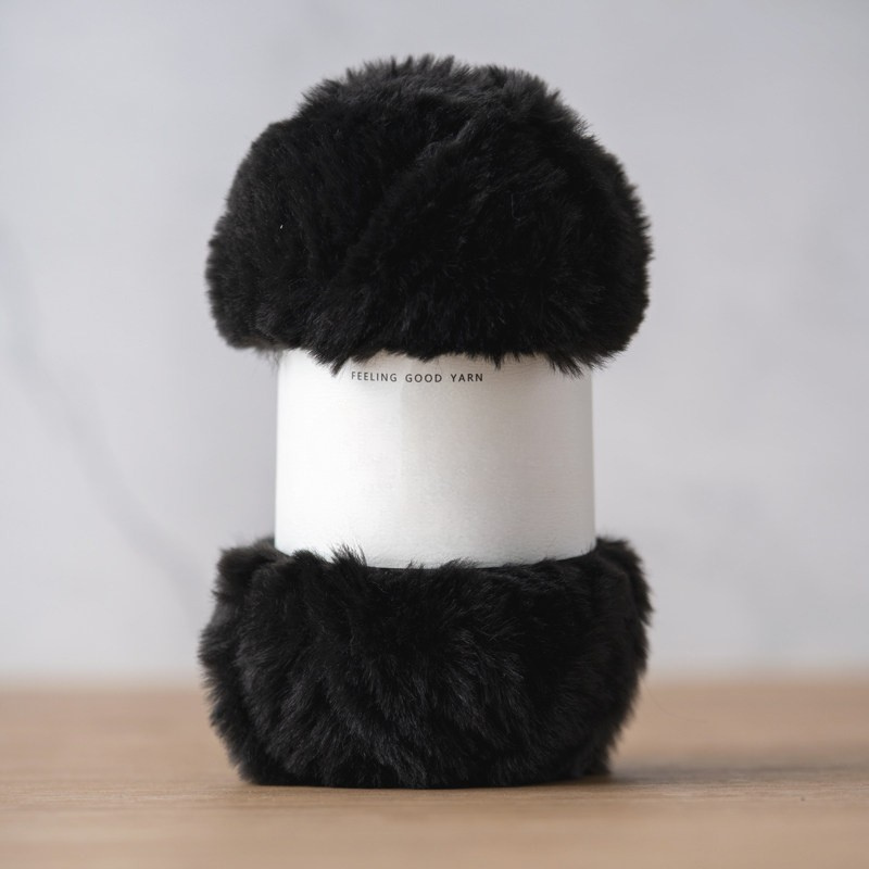 Faux Mink Fur Yarn Chunky Weight