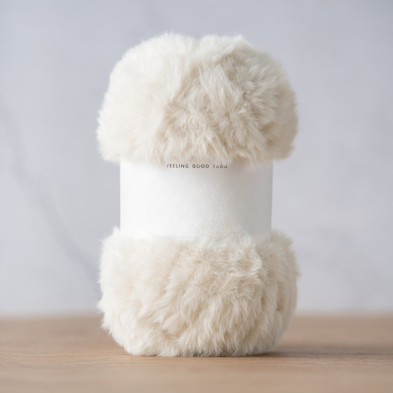 Faux Mink Fur Yarn Chunky Weight