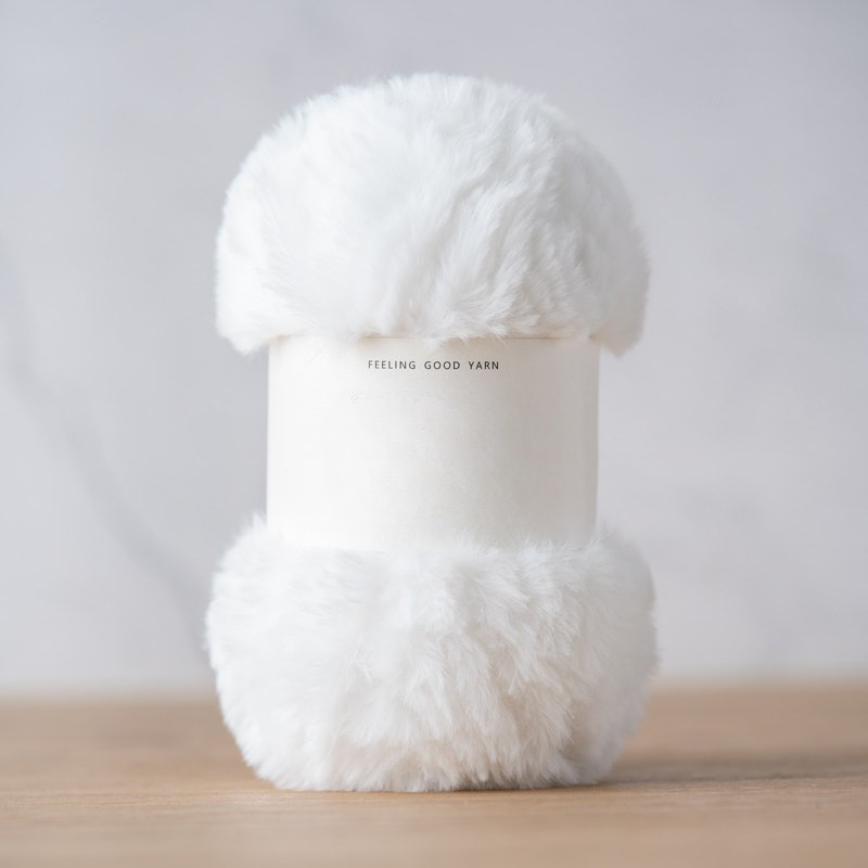 Faux Mink Fur Yarn Chunky Weight