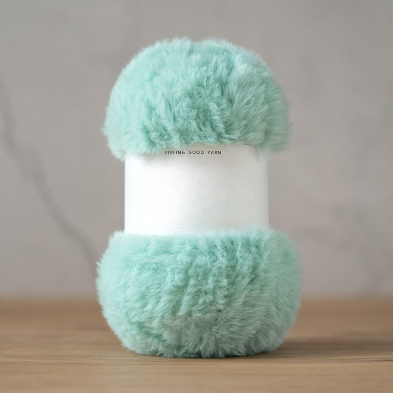 Faux Mink Fur Yarn Chunky Weight