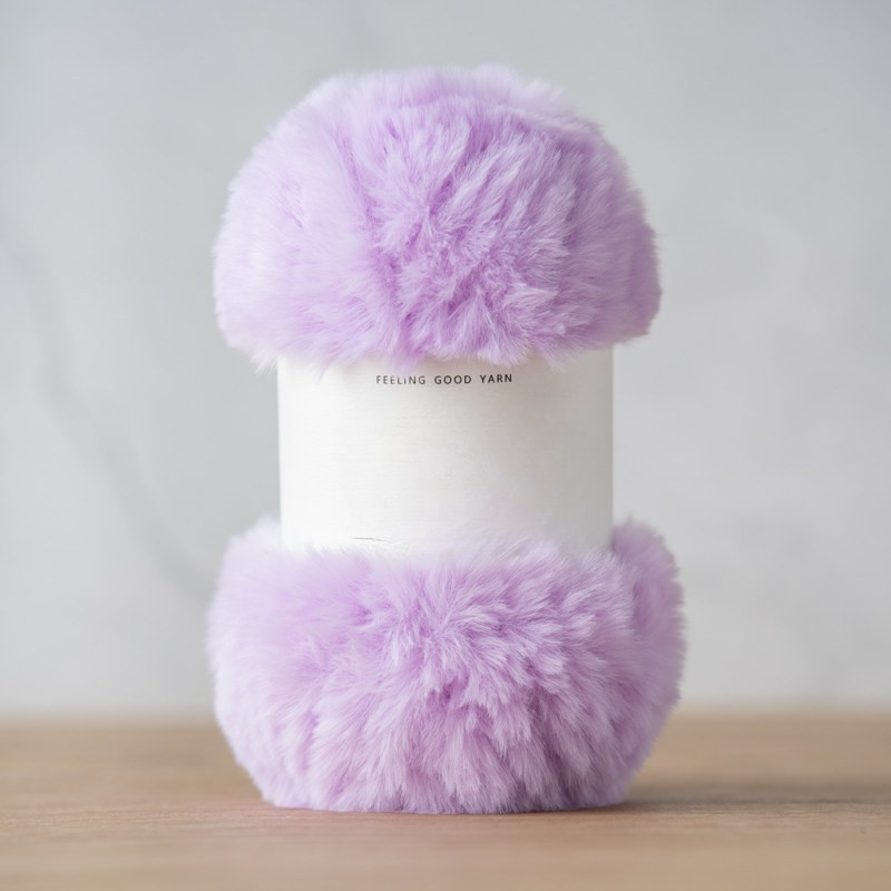 Faux Mink Fur Yarn Chunky Weight