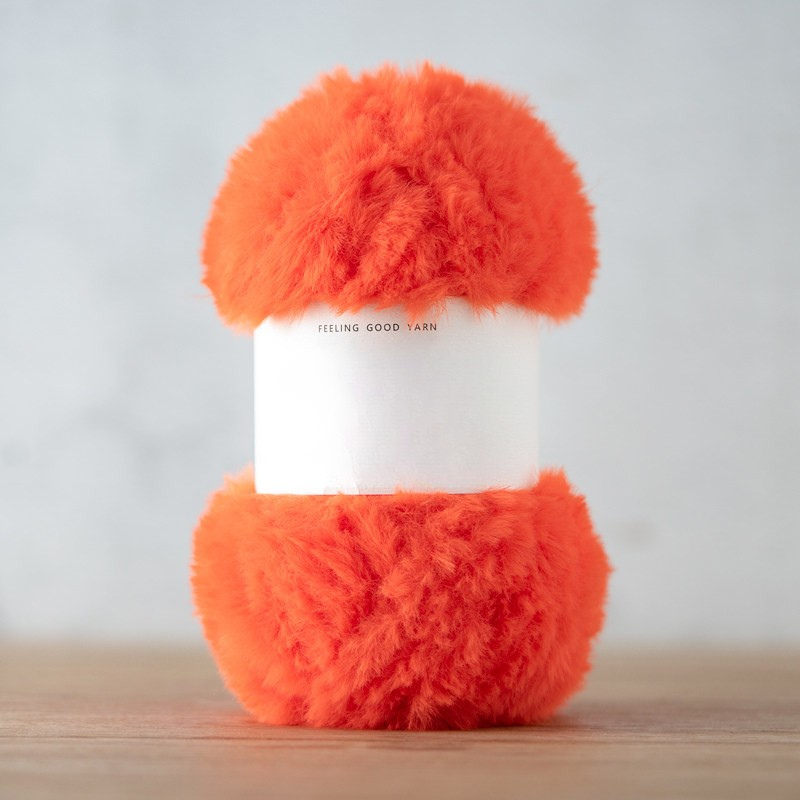 Faux Mink Fur Yarn Chunky Weight
