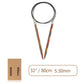 Laminated Wood Circular Knitting Needles