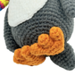 Handmade Crochet Penguin Plush - Cute Amigurumi Holiday Winter Decor