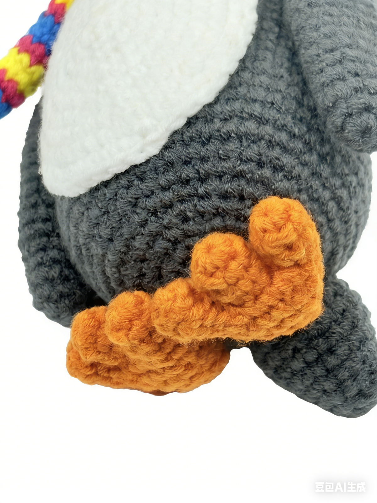Handmade Crochet Penguin Plush - Cute Amigurumi Holiday Winter Decor